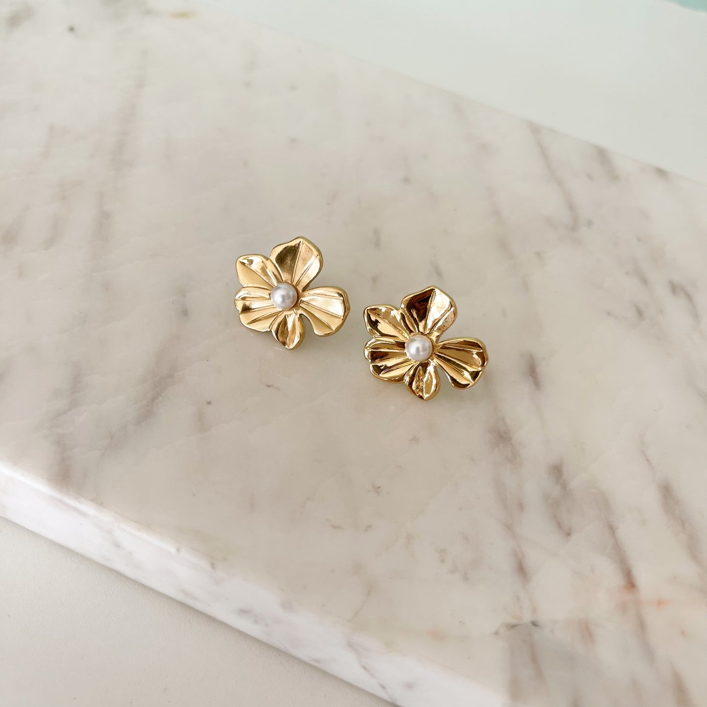 Aretes flor mini
