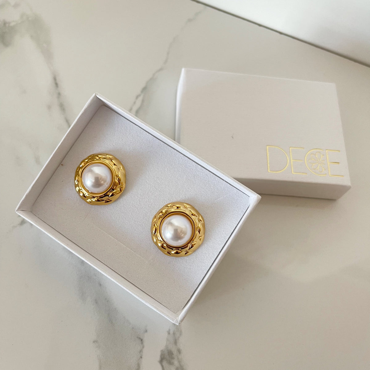 Aretes Perla Grandes