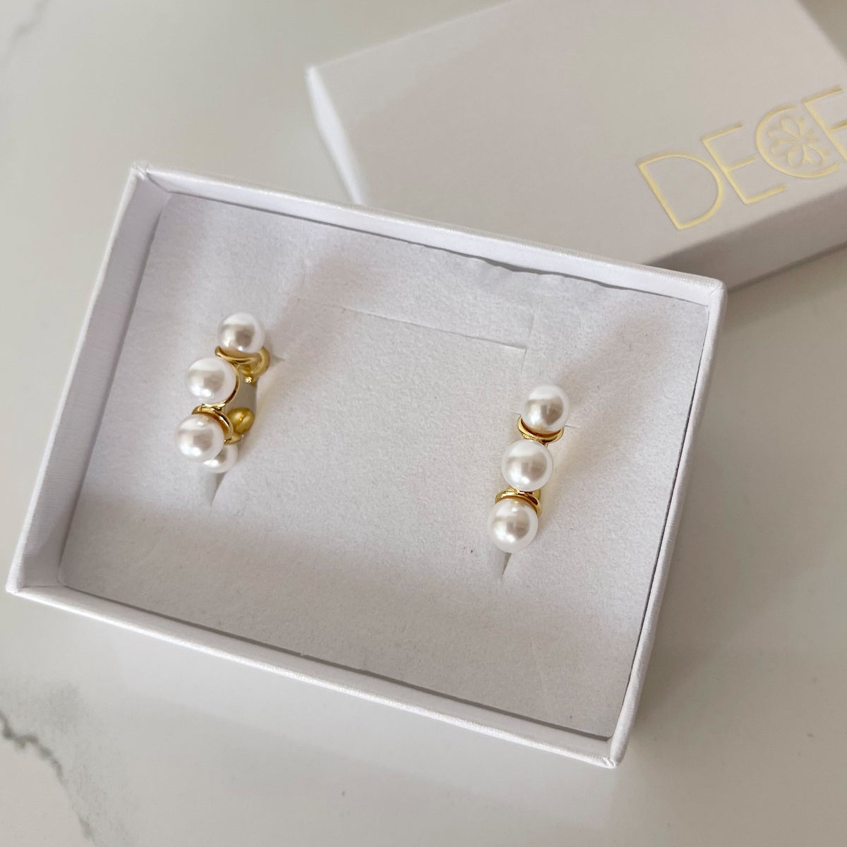 Aretes Perlas