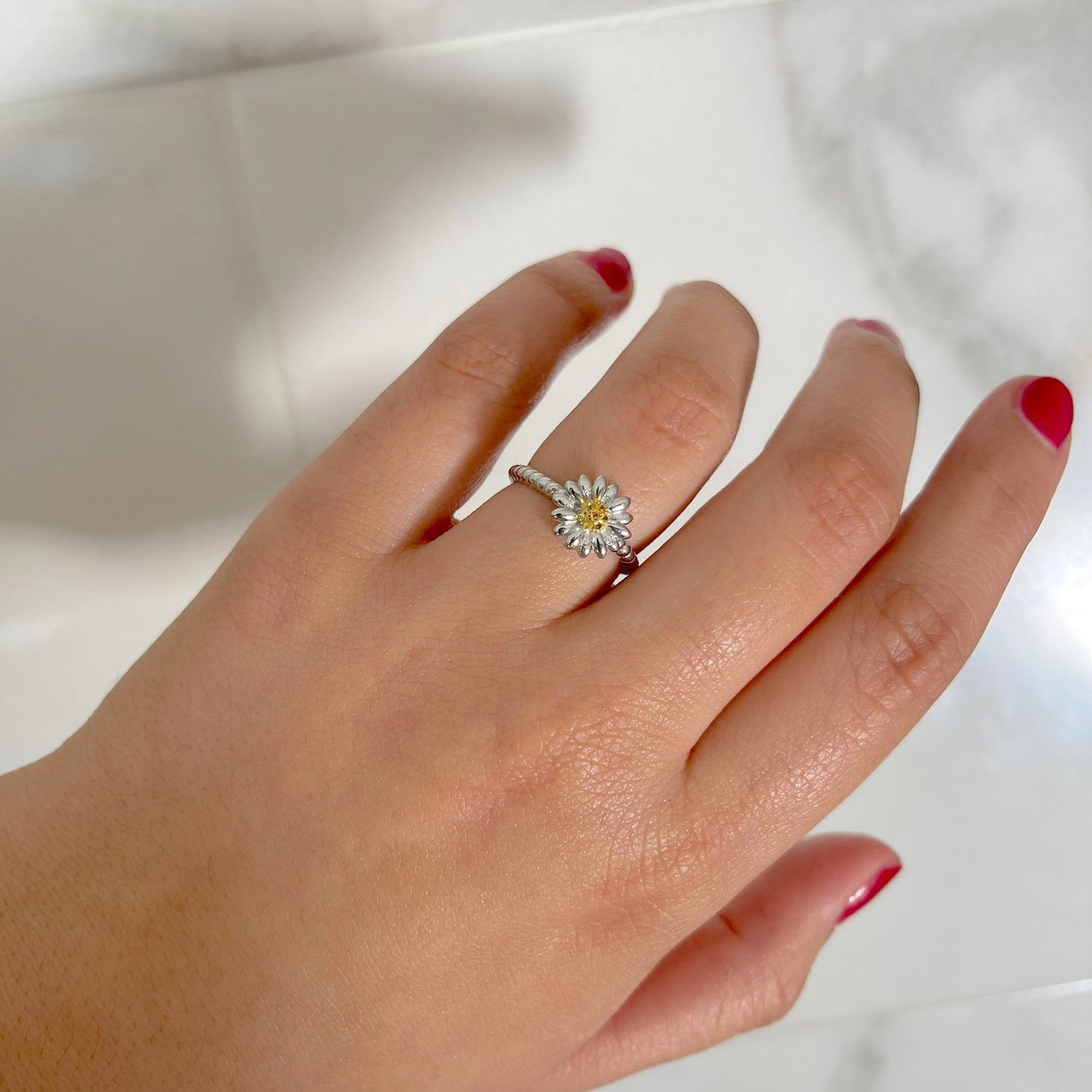 Anillo girasol
