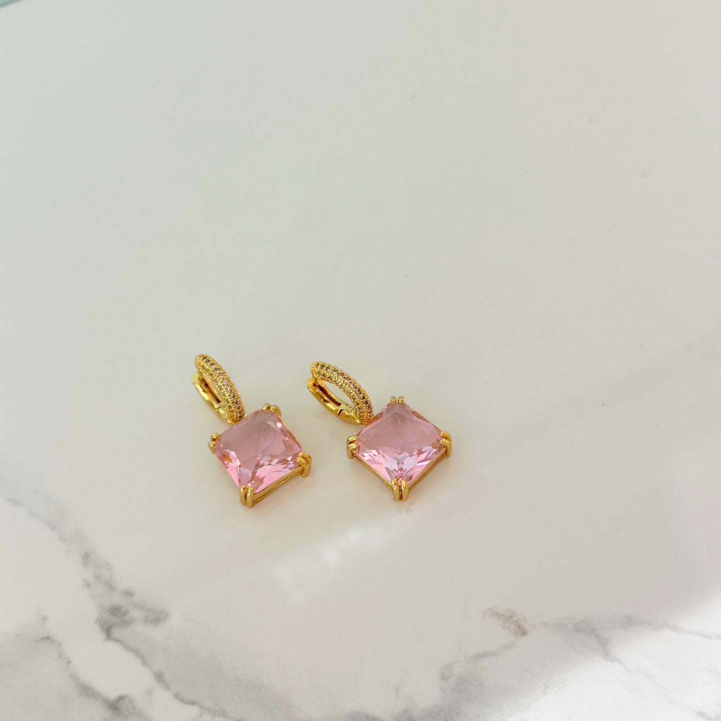 Aretes Estella Rosa