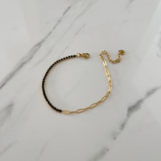 Pulsera Dianna Negra Mini