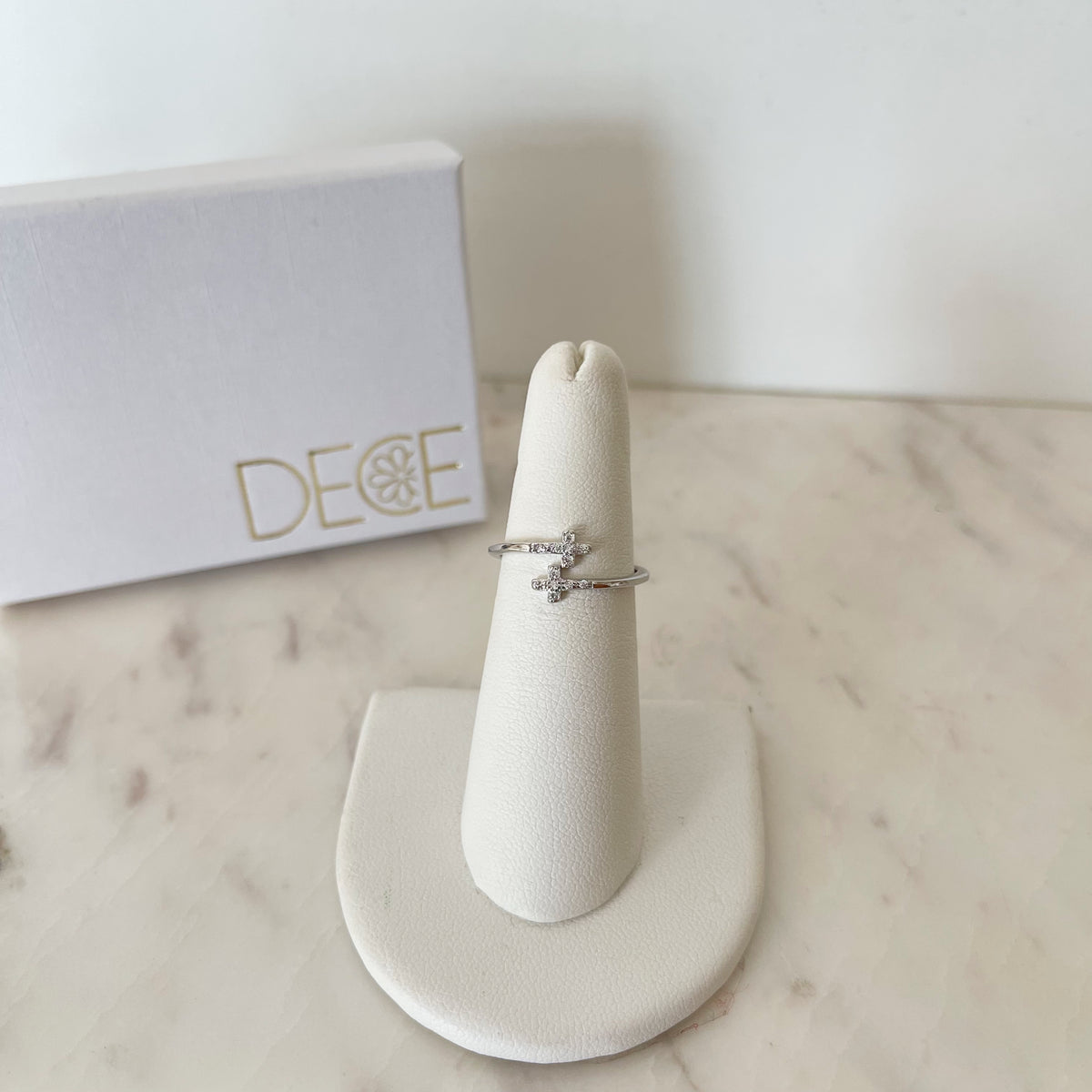 Anillo Cruz Doble