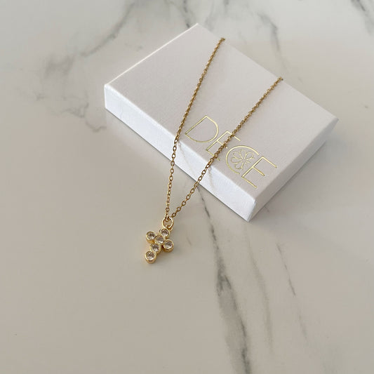 Collar Cruz Redonda