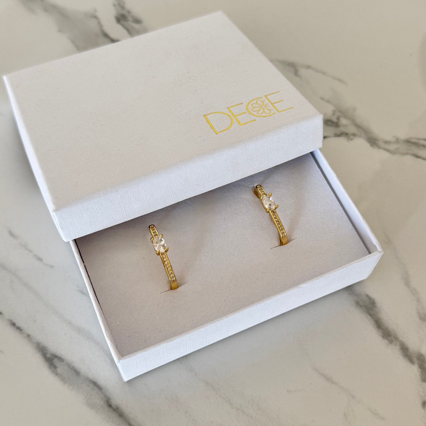 Arracadas zirconia
