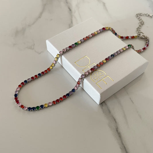 Collar brillo colores