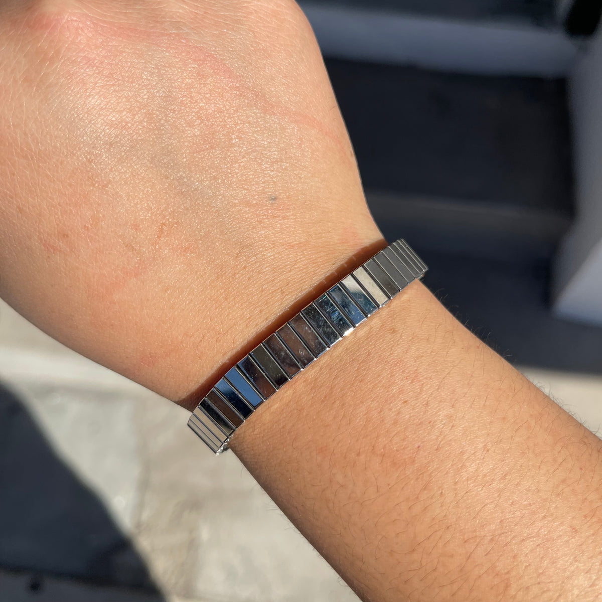 Brazalete Plateado