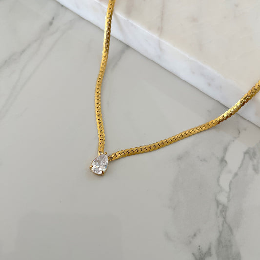 Collar Gota Zirconia