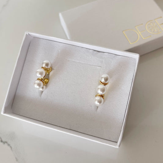 Aretes Perlas