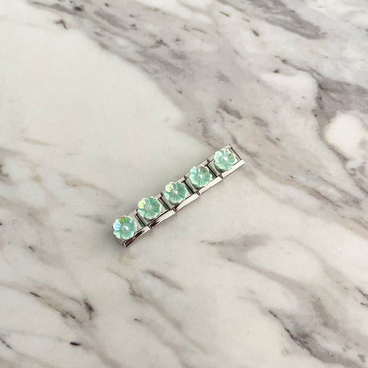 Charm flor verde