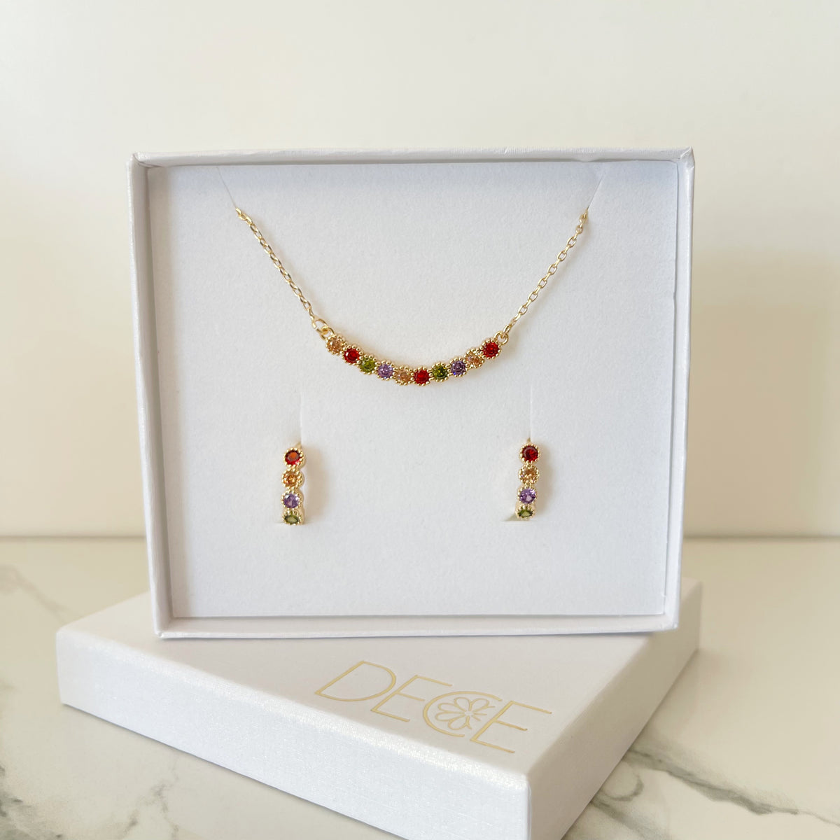 Juego de collar Rosalinda