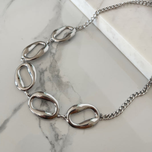 Collar Chunky plata