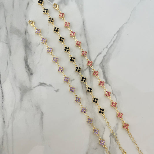 Pulsera Trébol Colores
