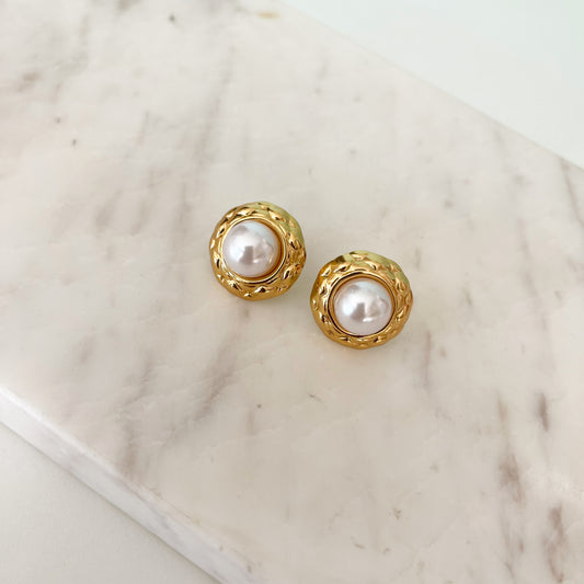 Aretes Perla Grandes