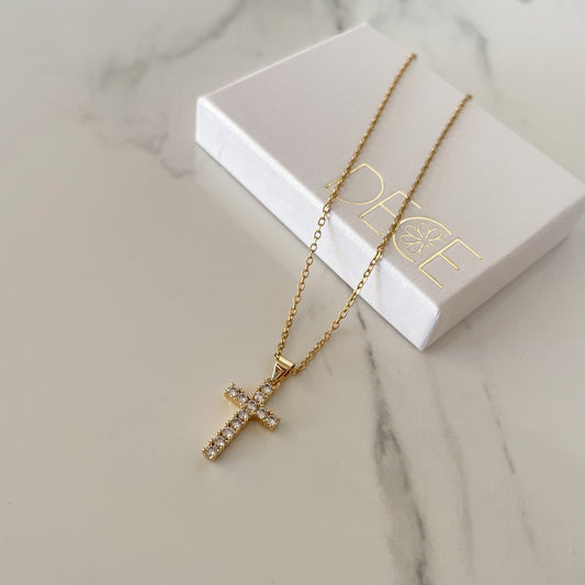 Collar Cruz Zirconia