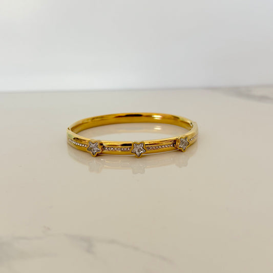 Brazalete Estrellas dorado
