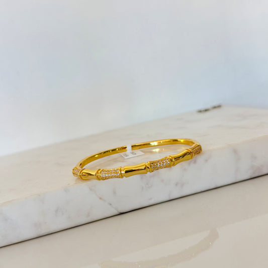 Brazalte destello zirconia