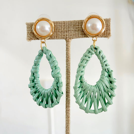 Aretes beach turquesa