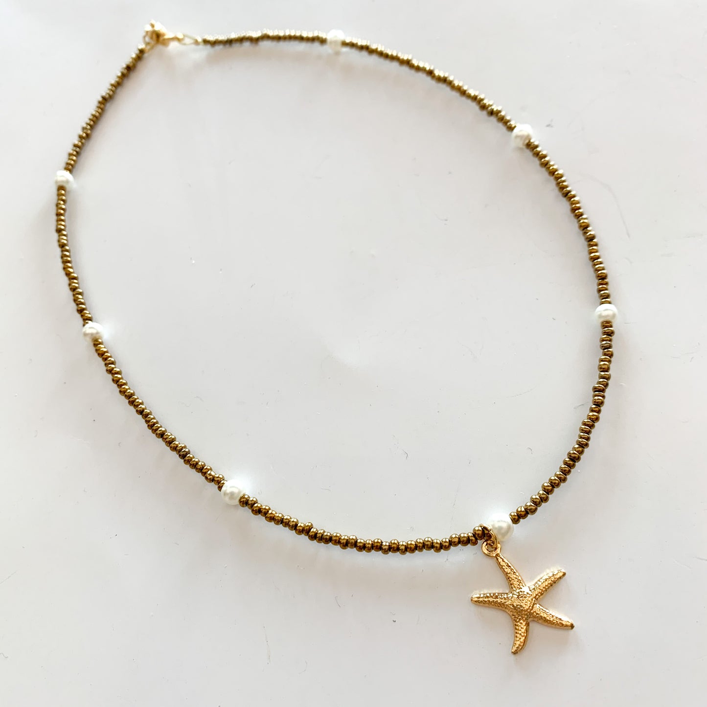 Choker gold estrella de mar