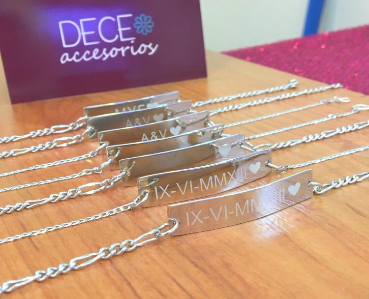 Pulseras personalizadas