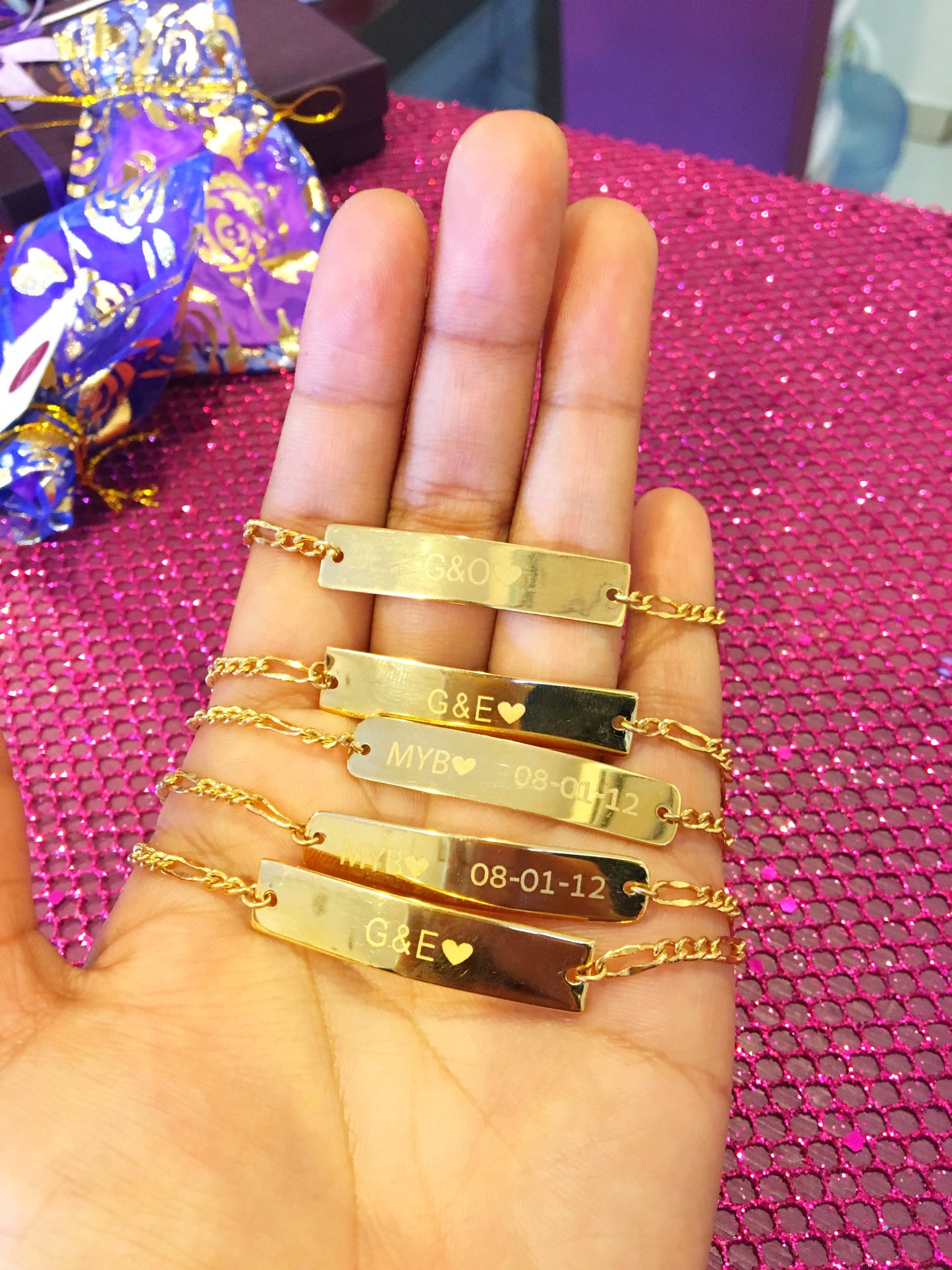 Pulseras personalizadas