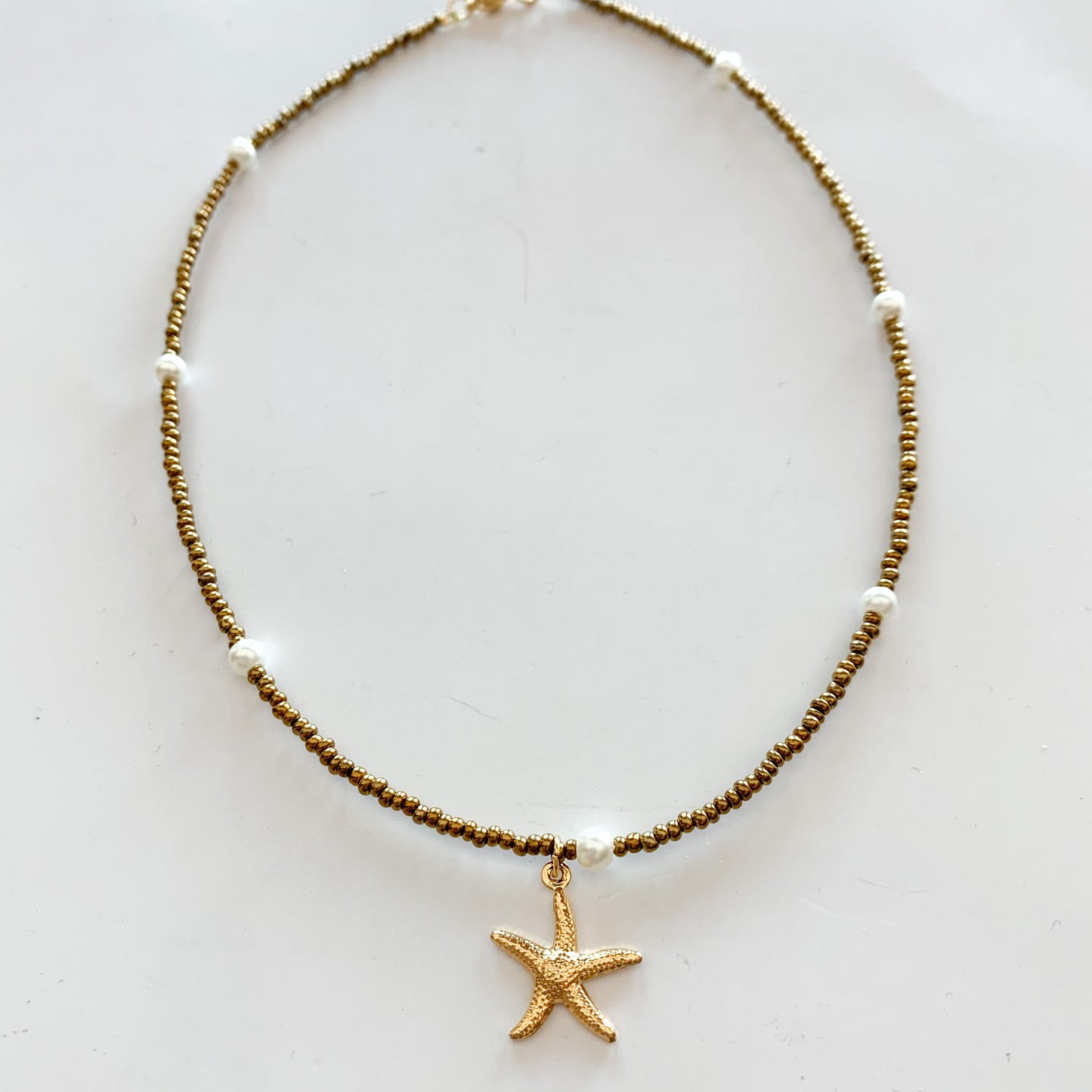 Choker gold estrella de mar